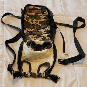 Pet Funkeen Backpack Carrier Puppy Pouch Cat Front Bag or Back Pack size: S